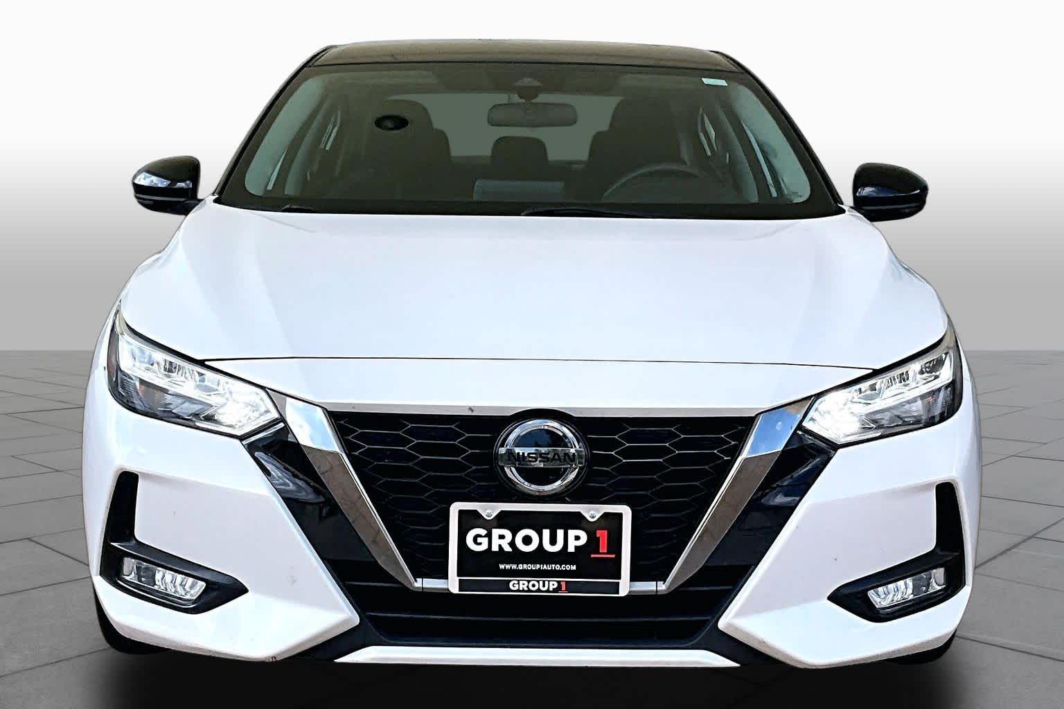 2021 Nissan Sentra SR Aspen White/Super Black at HGreg Houston
