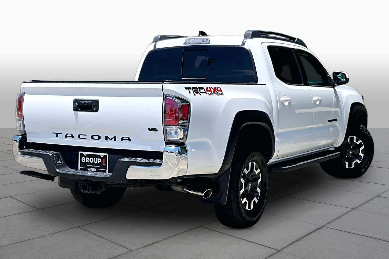2022 Toyota Tacoma TRD Off Road White at Group 1 Toyota Southwest