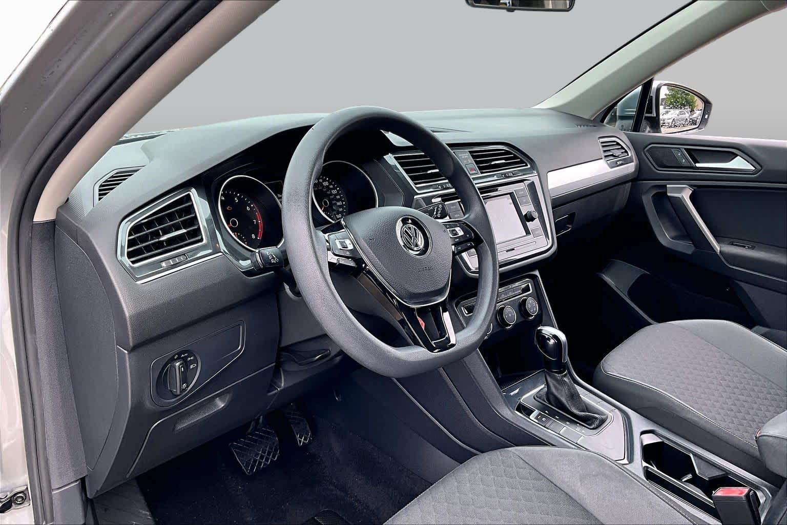 2021 Volkswagen Tiguan S Pyrite Silver Metallic at HGreg Houston