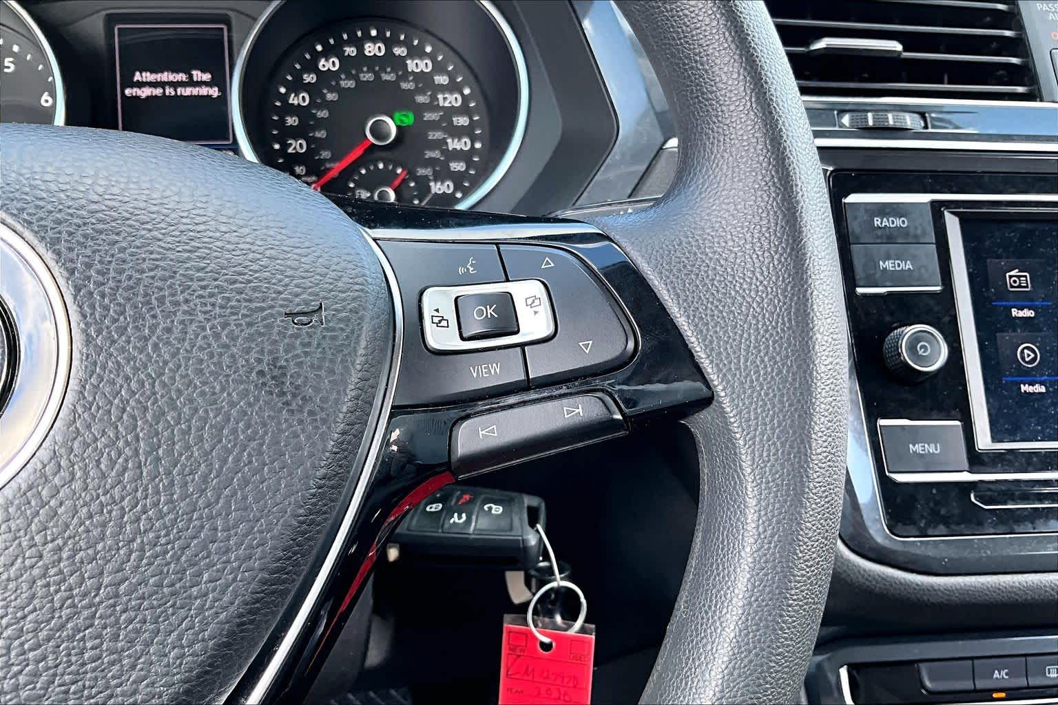 2020 Volkswagen Tiguan S Pure White at AutoNation USA Houston