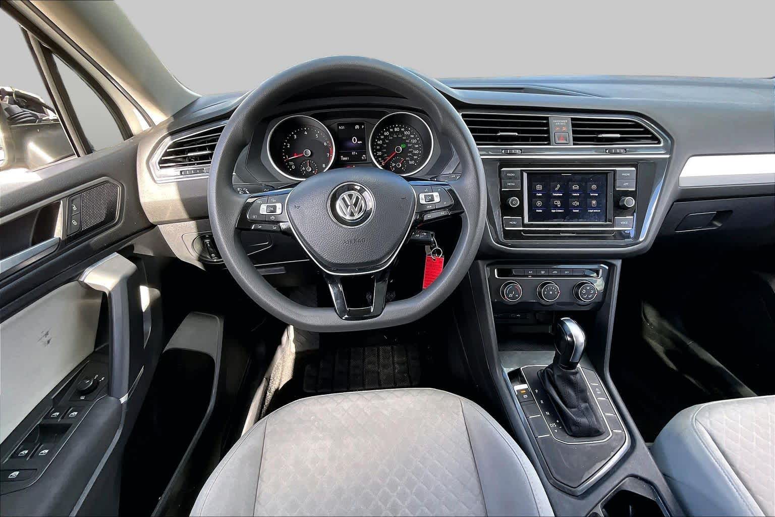 2020 Volkswagen Tiguan S Pure White at AutoNation USA Houston