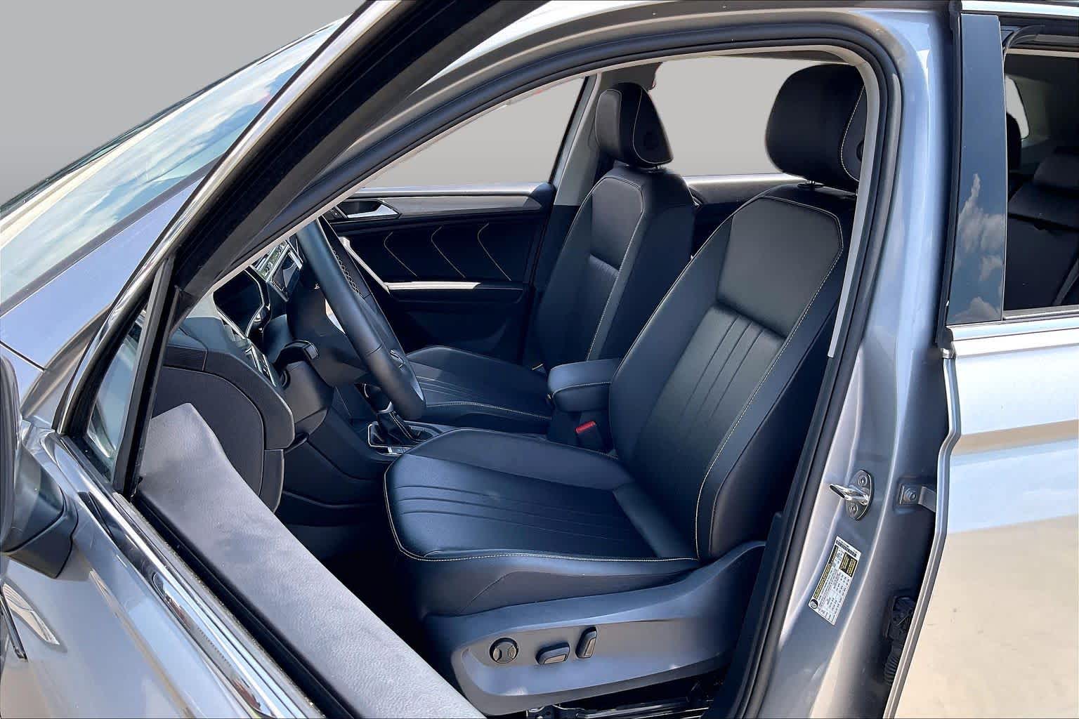 2024 Volkswagen Tiguan SE Pyrite Silver Metallic at Group 1 Toyota Southwest