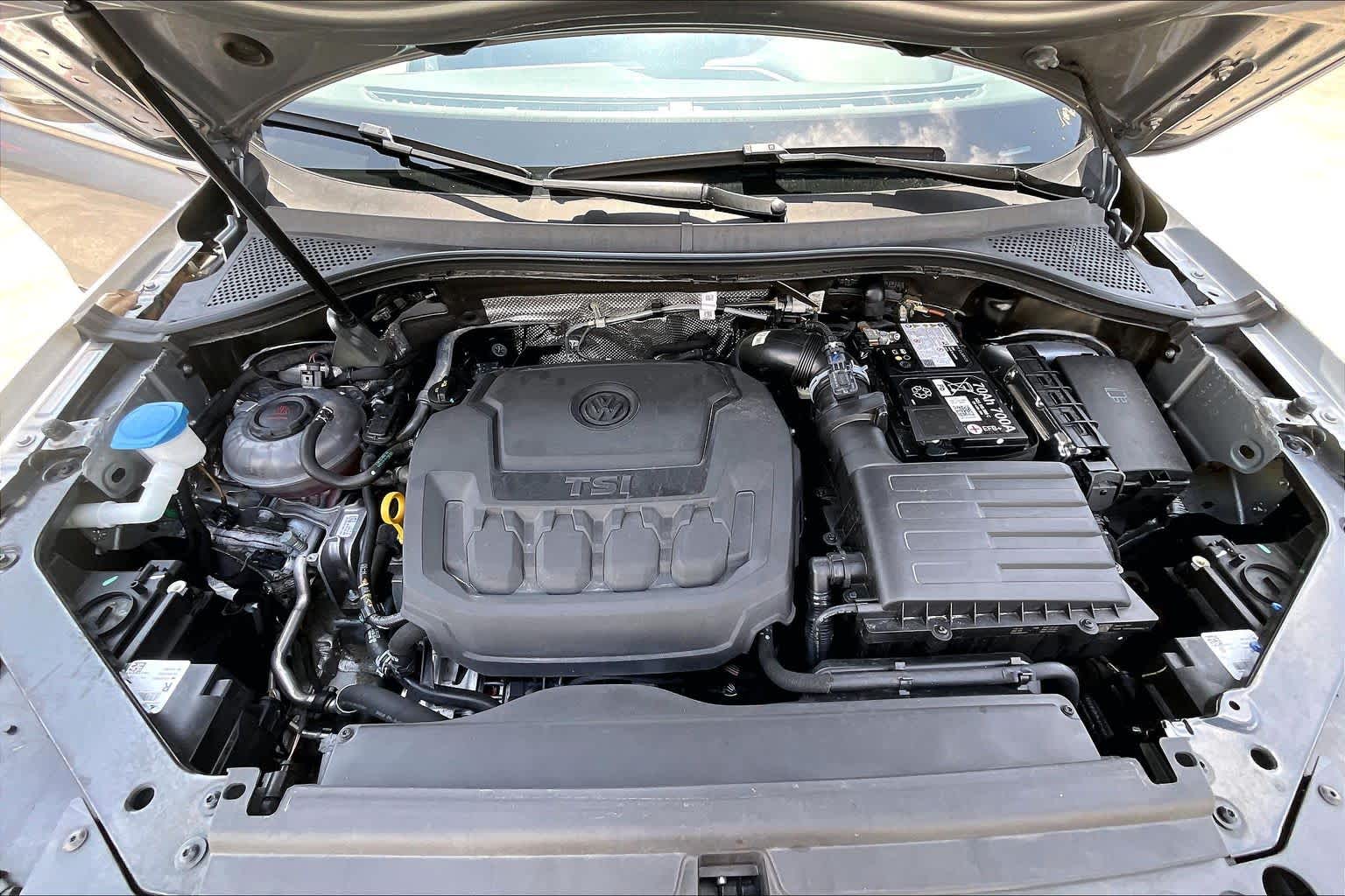 2024 Volkswagen Tiguan SE Pyrite Silver Metallic at Group 1 Toyota Southwest