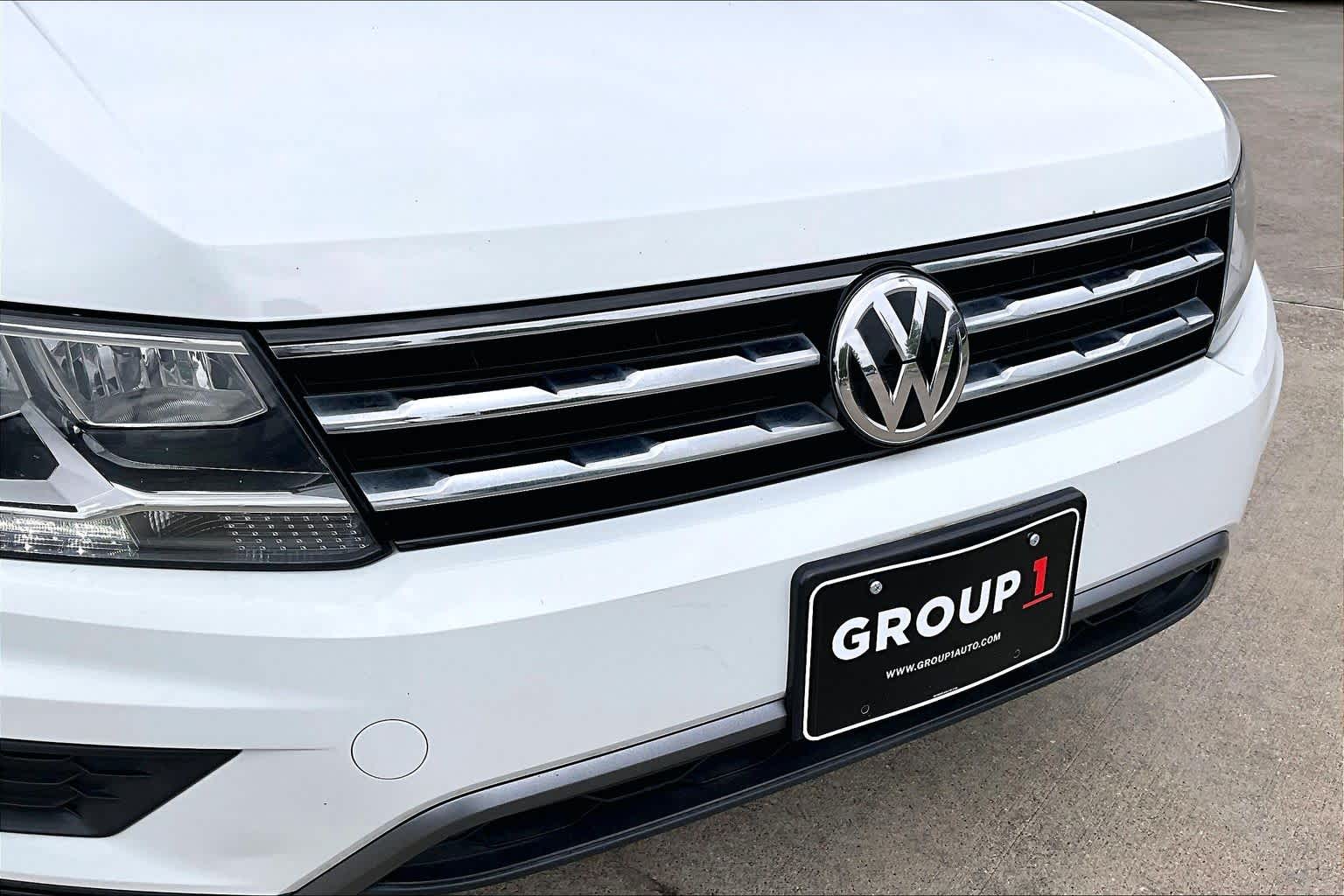2020 Volkswagen Tiguan SE Pure White at AutoNation USA Katy