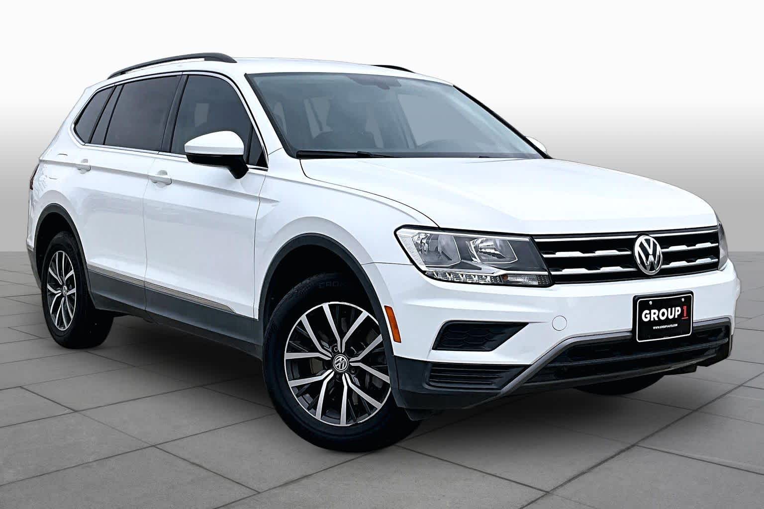 2020 Volkswagen Tiguan SE Pure White at AutoNation USA Katy