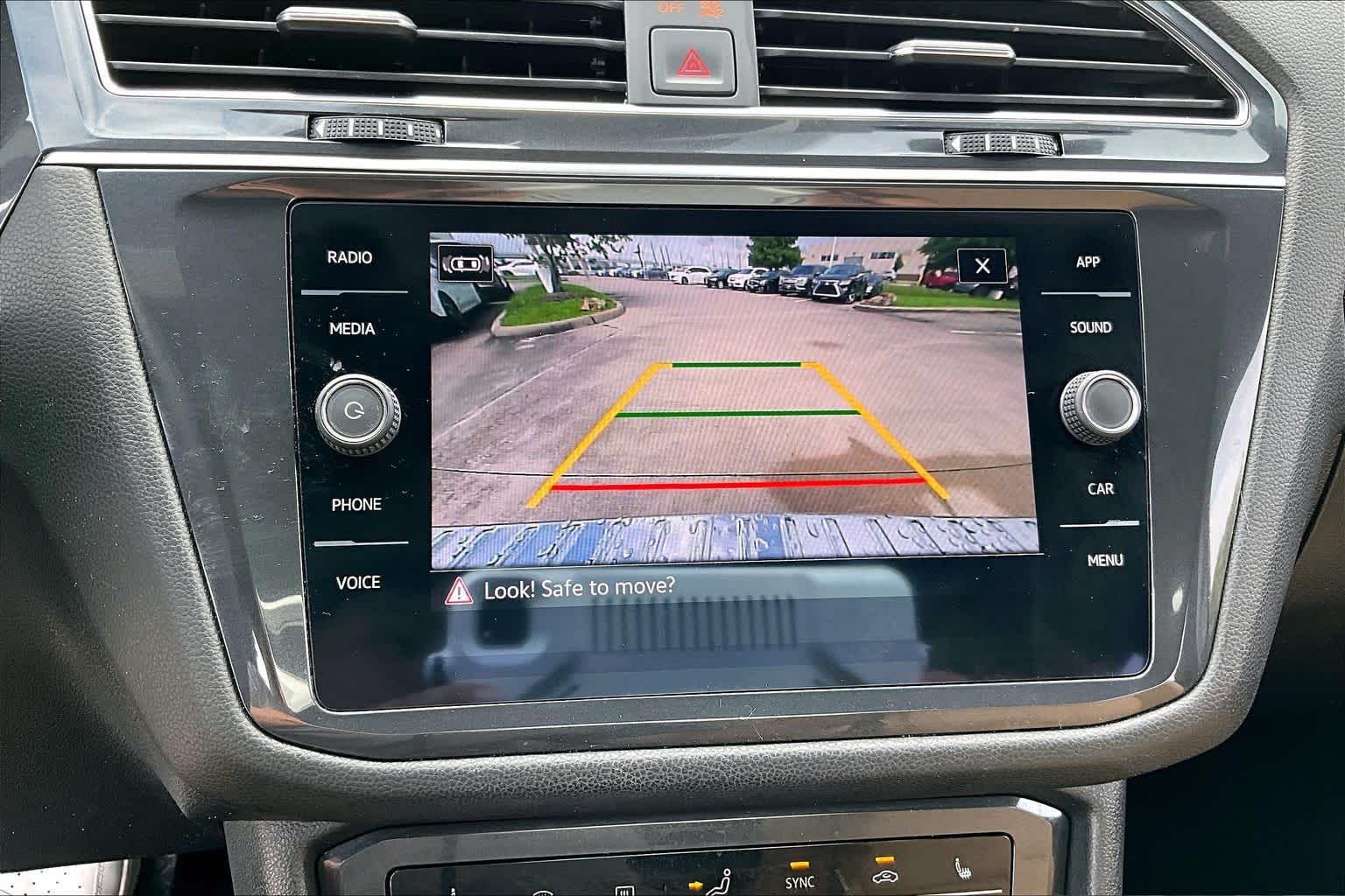 2023 Volkswagen Tiguan SE Deep Black Pearl at Group 1 GMC Buick South