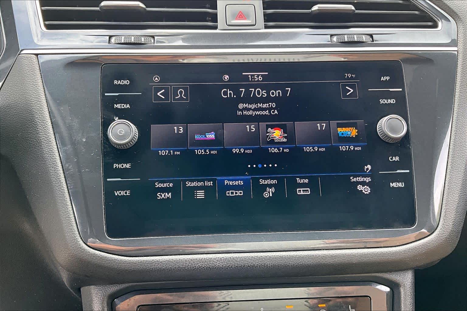 2023 Volkswagen Tiguan SE Deep Black Pearl at Group 1 GMC Buick South