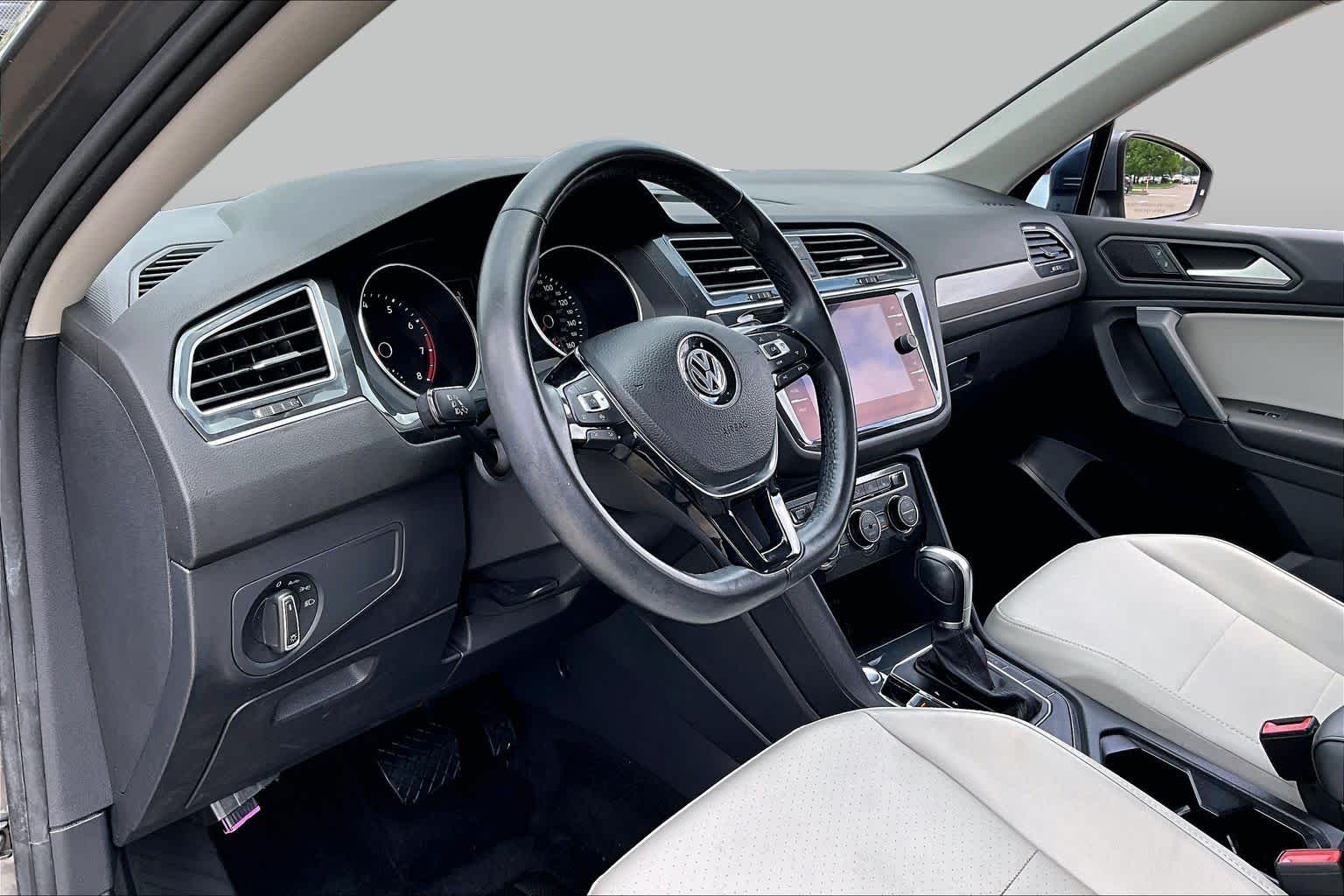 2019 Volkswagen Tiguan SE Platinum Gray Metallic at Group 1 GMC Buick South