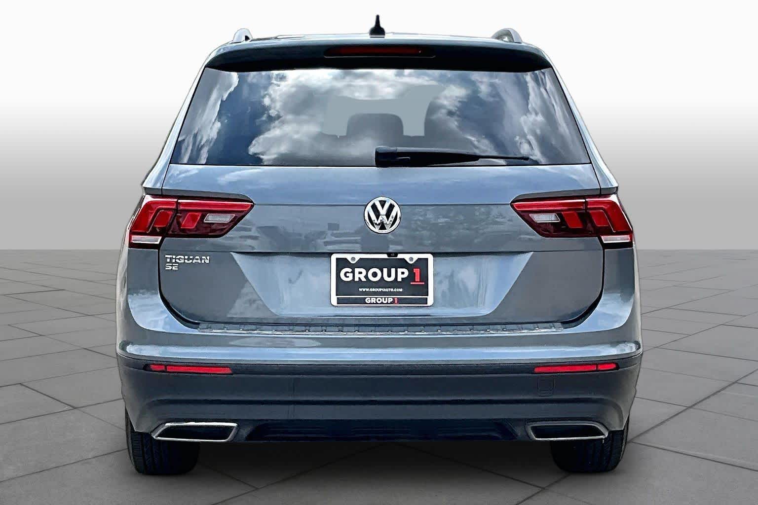 2019 Volkswagen Tiguan SE Platinum Gray Metallic at Group 1 GMC Buick South