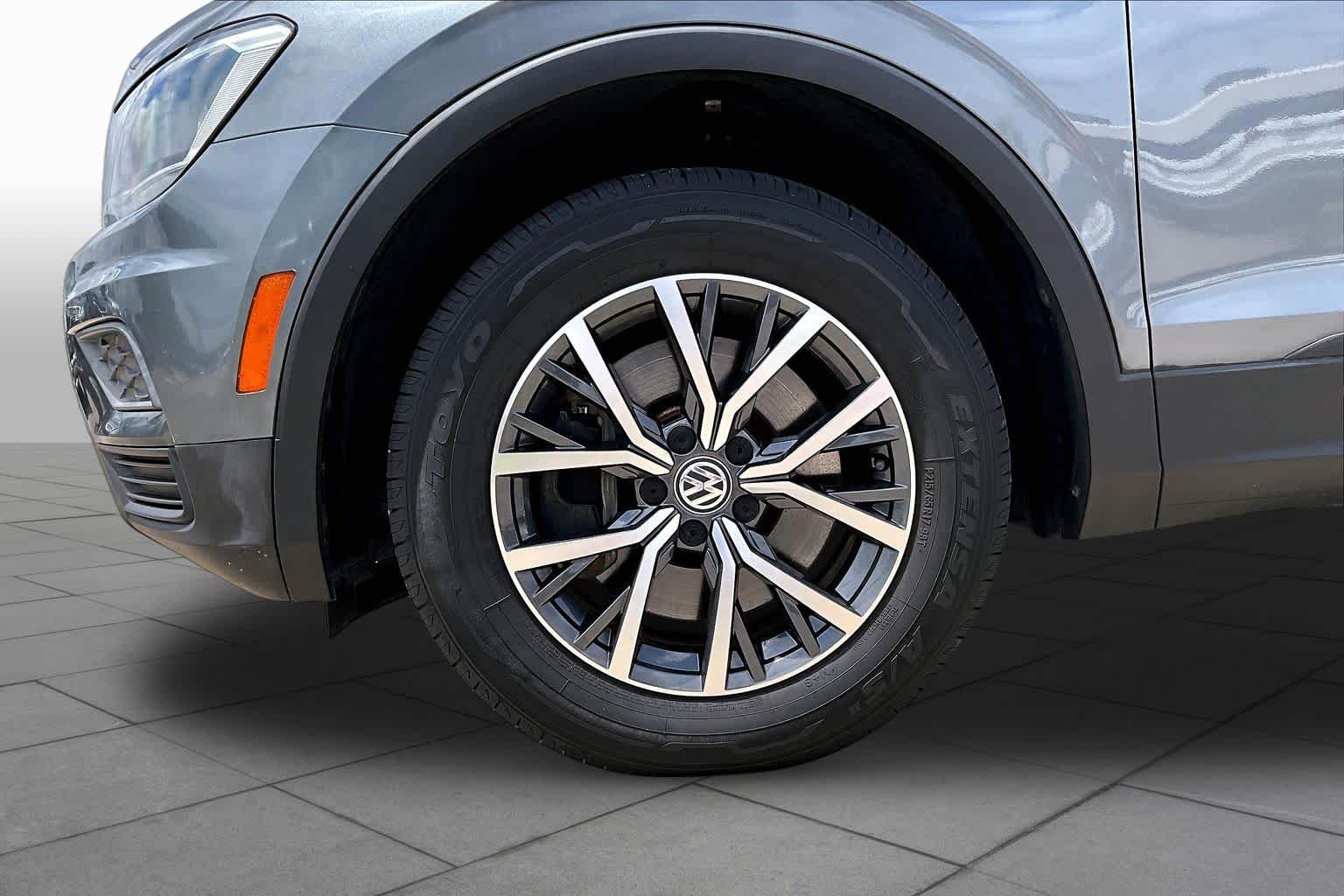 2019 Volkswagen Tiguan SE Platinum Gray Metallic at Group 1 GMC Buick South