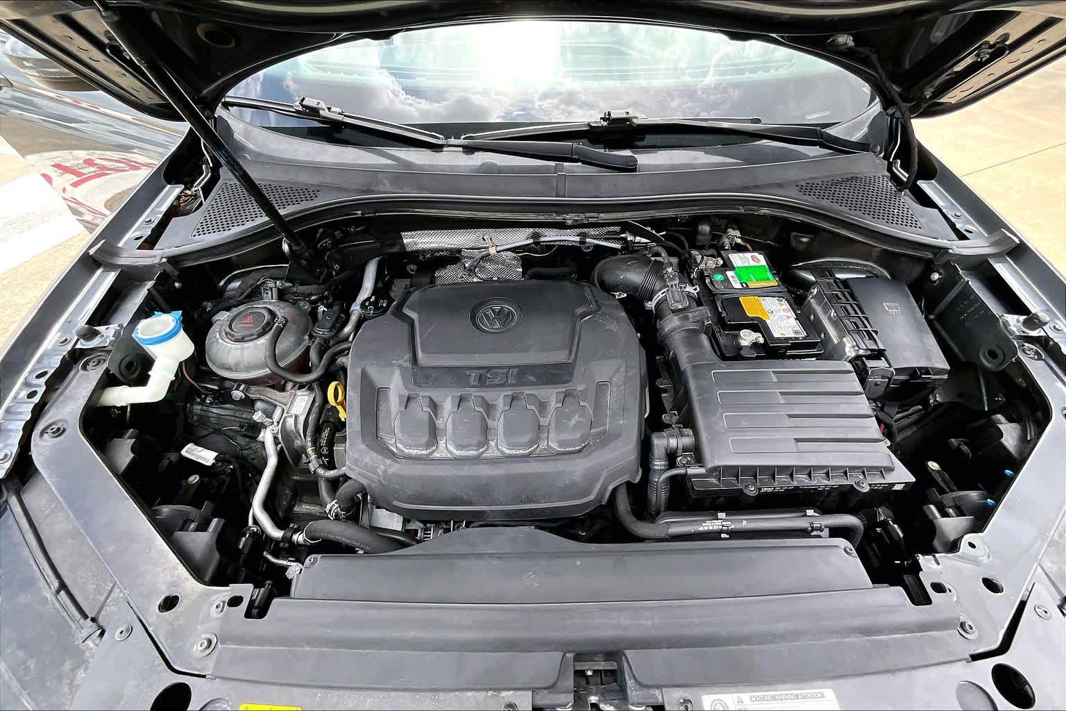 2019 Volkswagen Tiguan SE Platinum Gray Metallic at Group 1 GMC Buick South