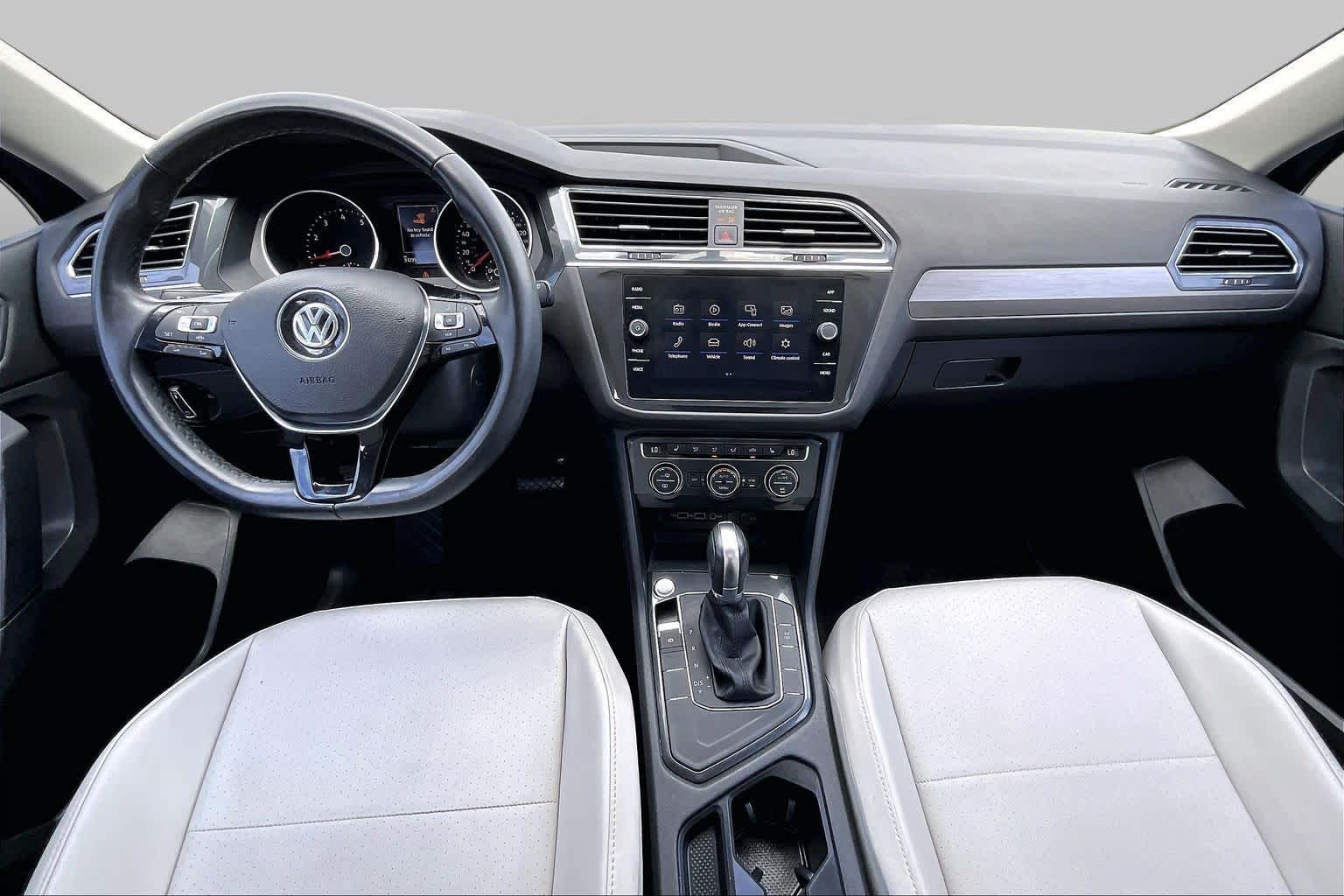 2019 Volkswagen Tiguan SE Platinum Gray Metallic at Group 1 GMC Buick South