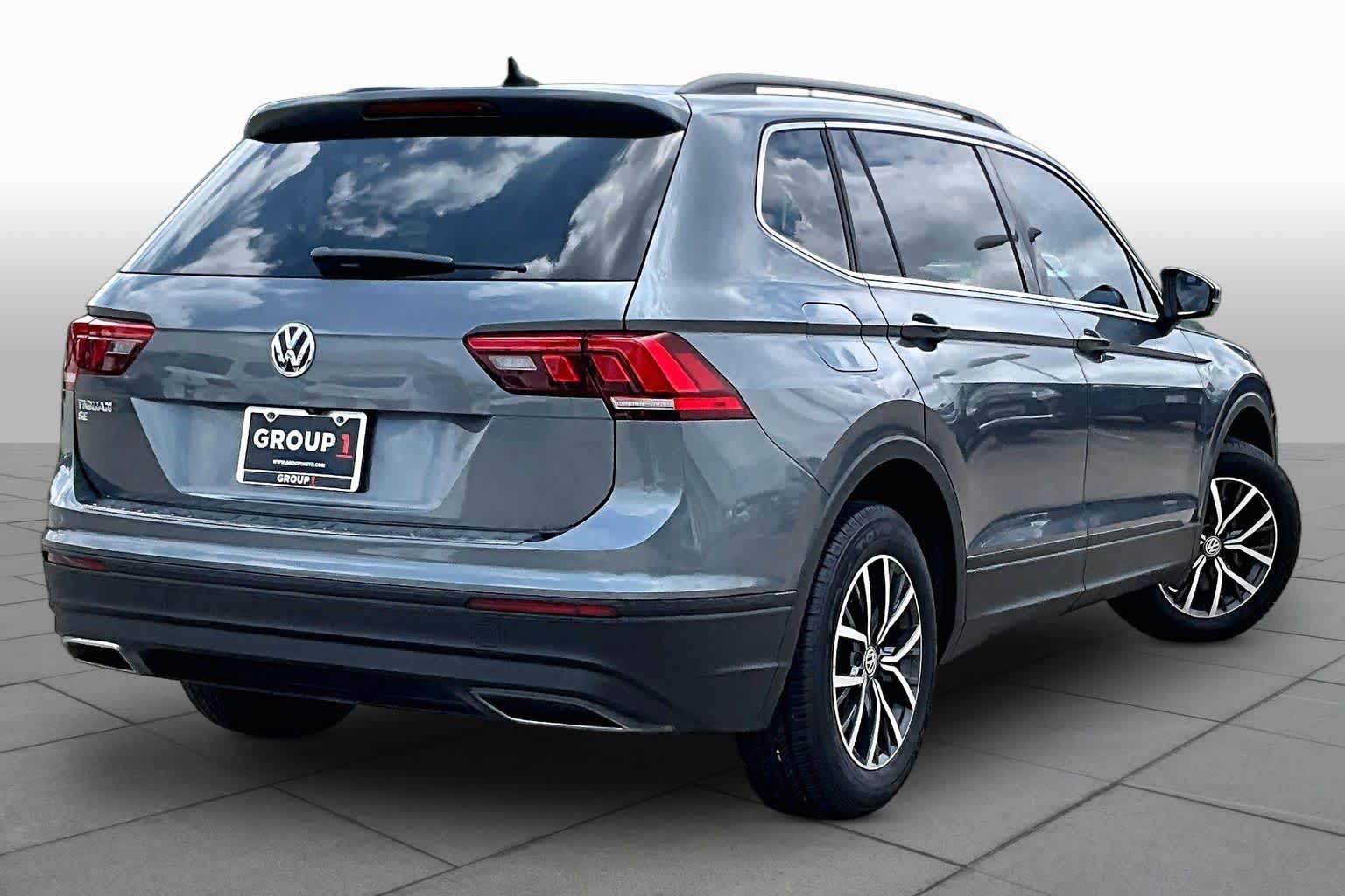 2019 Volkswagen Tiguan SE Platinum Gray Metallic at Group 1 GMC Buick South