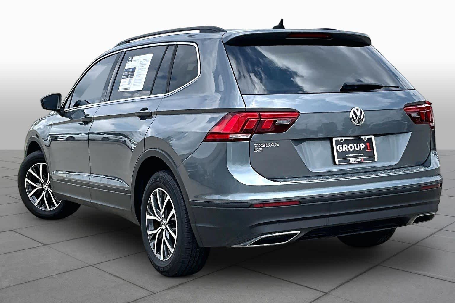 2019 Volkswagen Tiguan SE Platinum Gray Metallic at Group 1 GMC Buick South