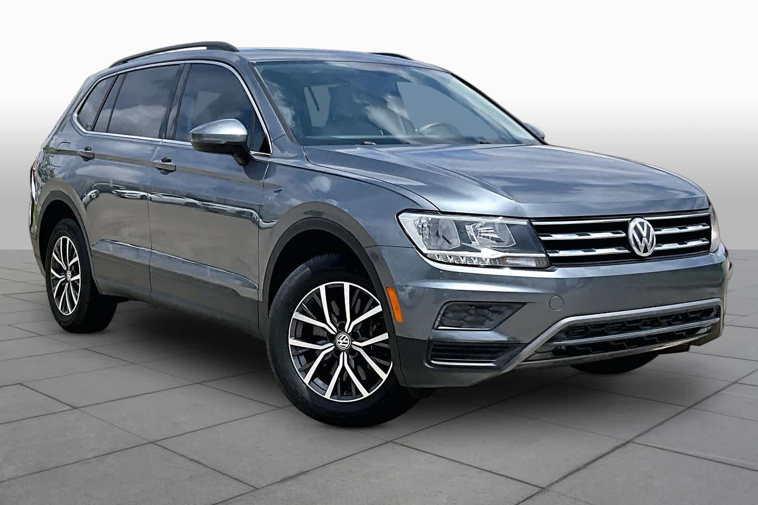 2019 Volkswagen Tiguan SE Platinum Gray Metallic at Group 1 GMC Buick South
