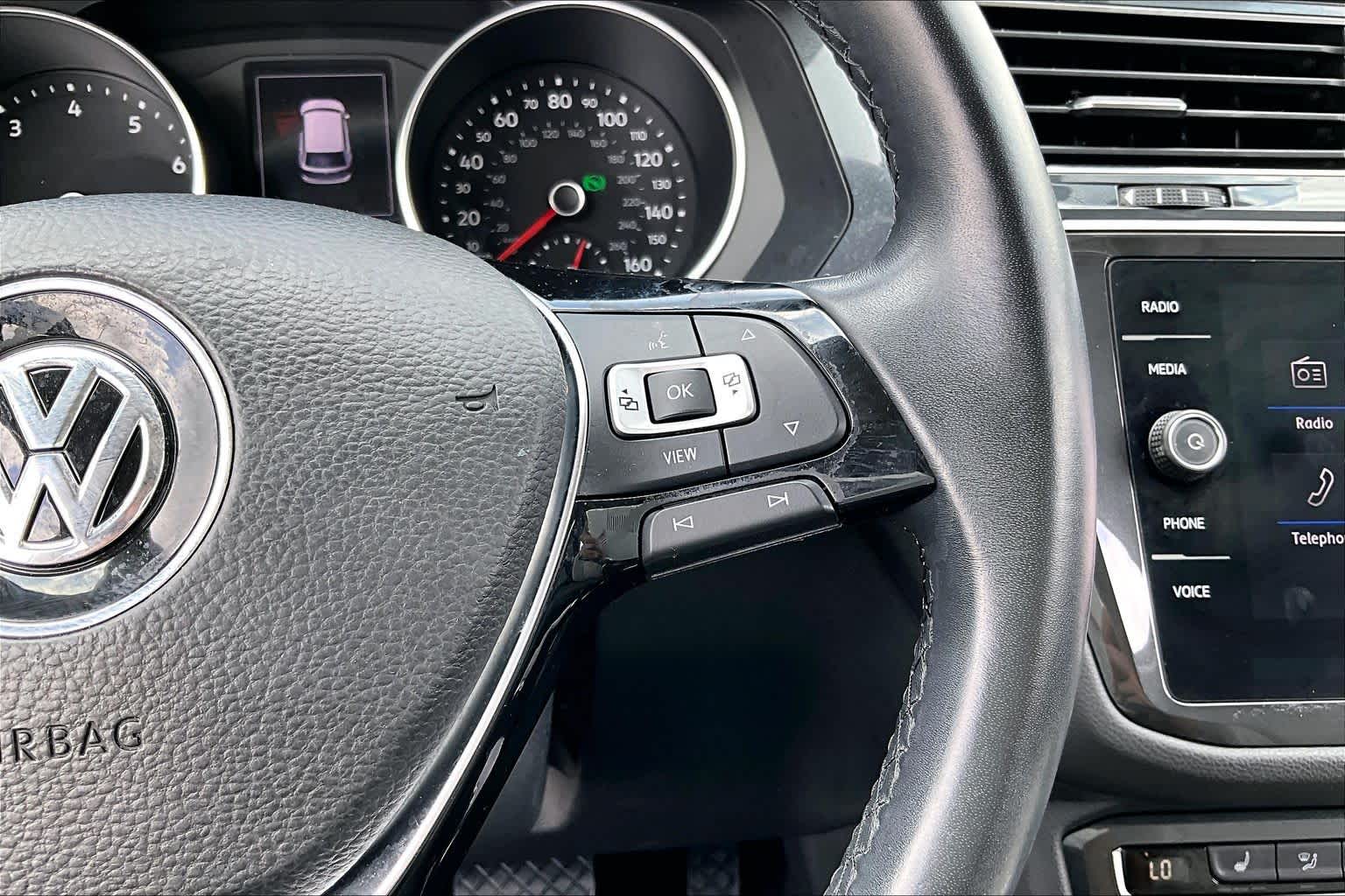 2019 Volkswagen Tiguan SE Platinum Gray Metallic at Group 1 GMC Buick South