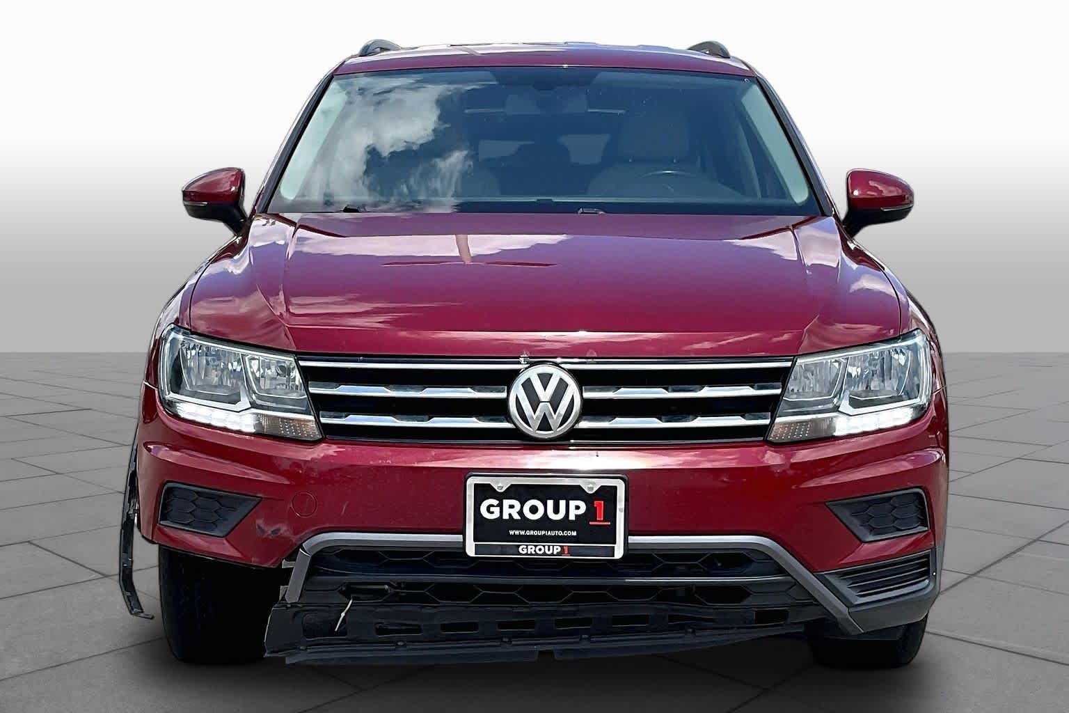 2019 Volkswagen Tiguan SE Cardinal Red Metallic at AutoNation USA Katy