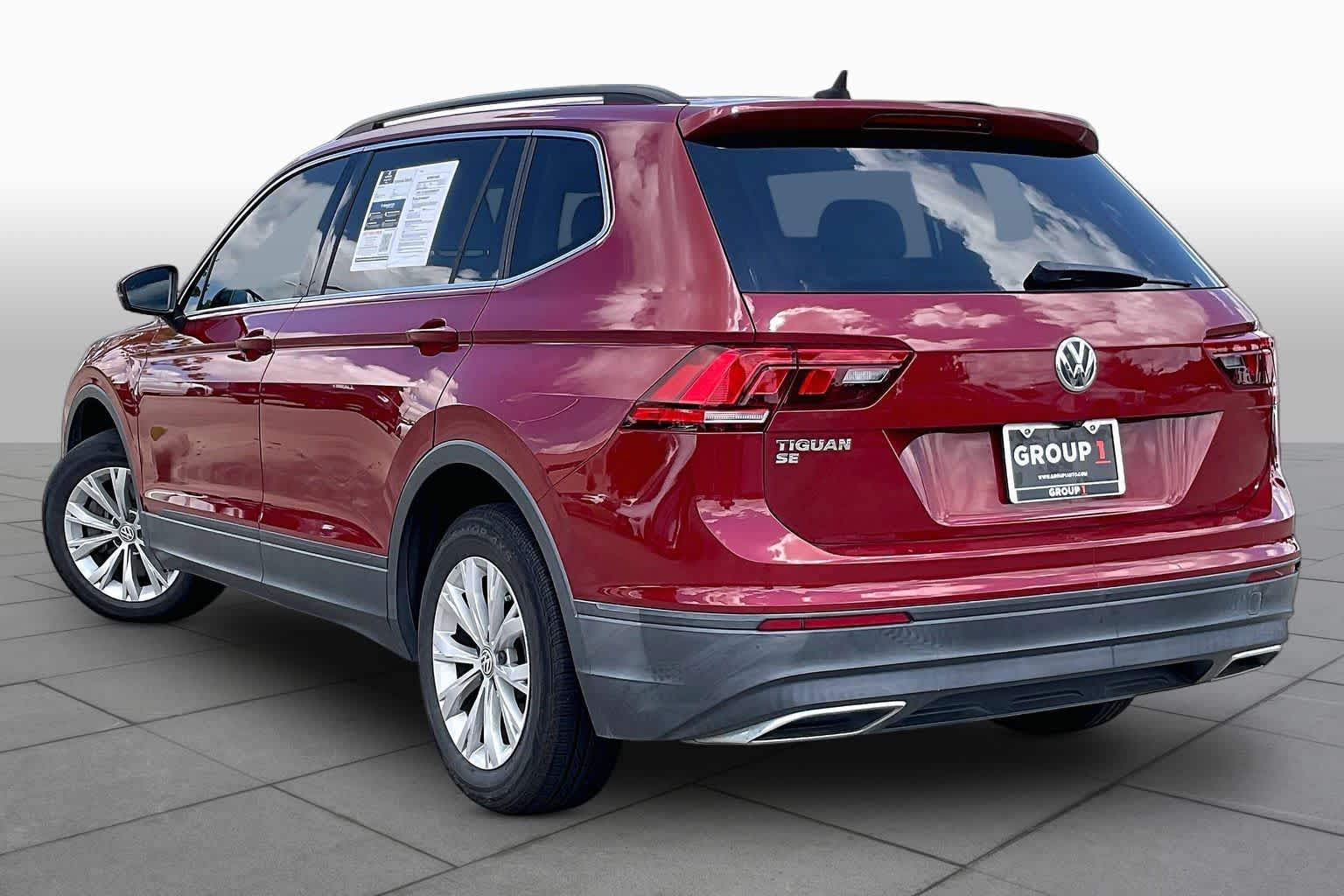 2019 Volkswagen Tiguan SE Cardinal Red Metallic at AutoNation USA Katy