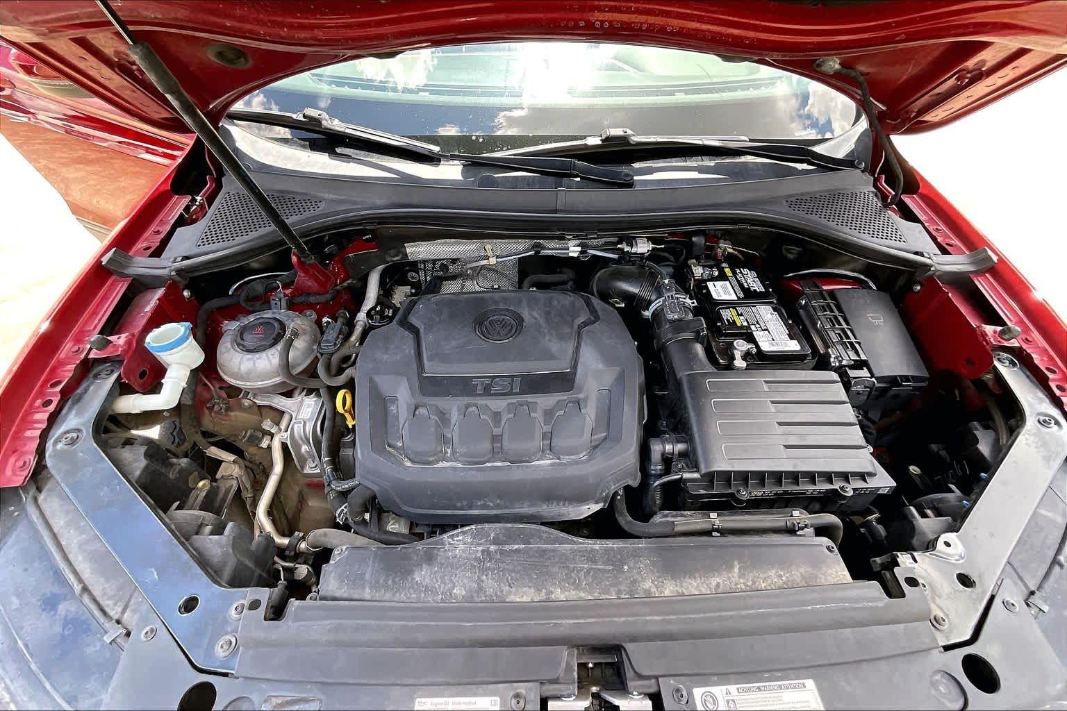 2019 Volkswagen Tiguan SE Cardinal Red Metallic at AutoNation USA Katy