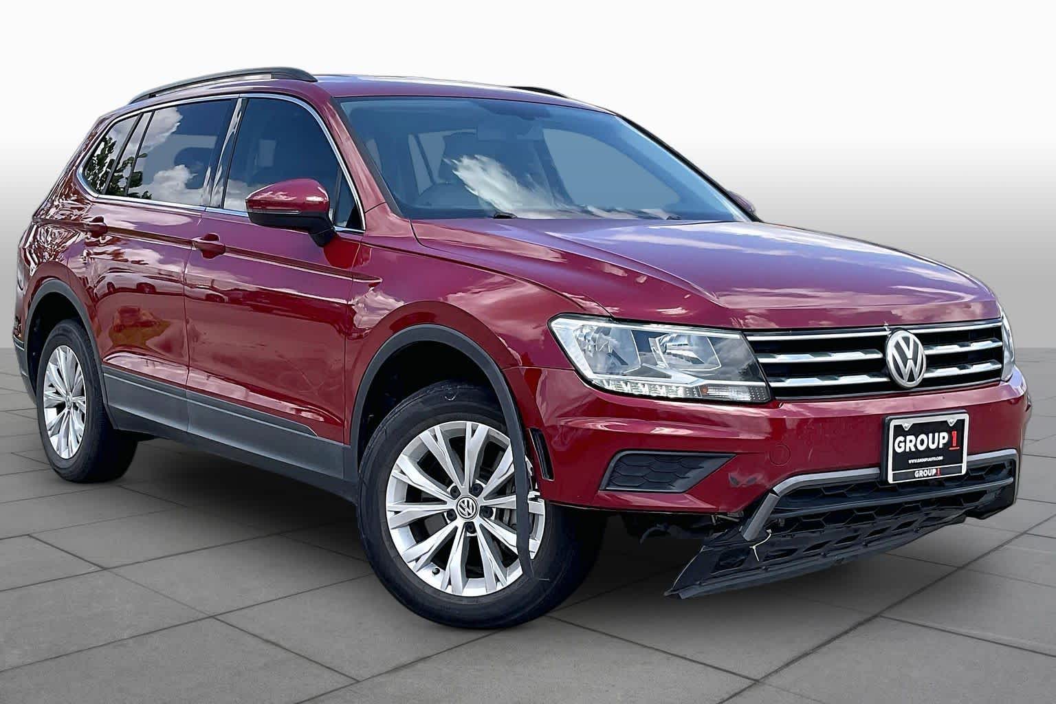 2019 Volkswagen Tiguan SE Cardinal Red Metallic at AutoNation USA Katy