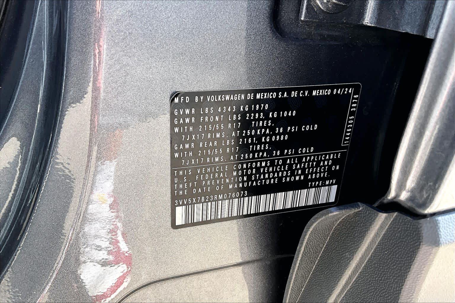 2024 Volkswagen Taos S Platinum Gray Metallic at Group 1 Toyota Southwest