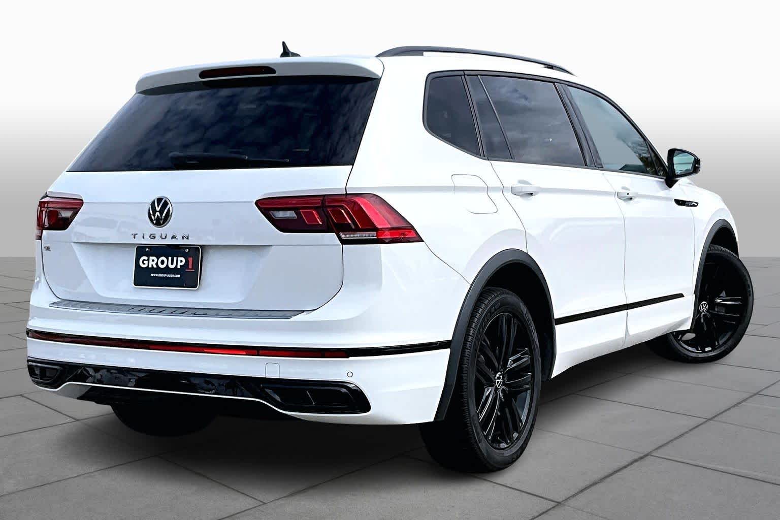 2022 Volkswagen Tiguan SE R-Line Black Pure White at Lone Star Chevrolet