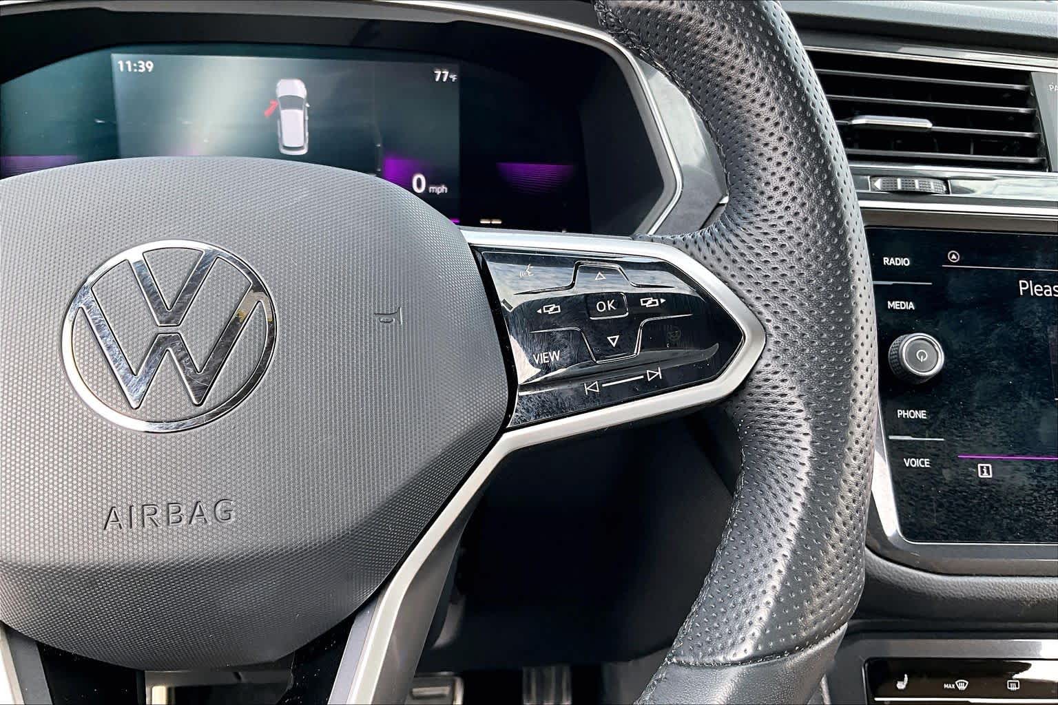 2022 Volkswagen Tiguan SE R-Line Black Pure White at Lone Star Chevrolet