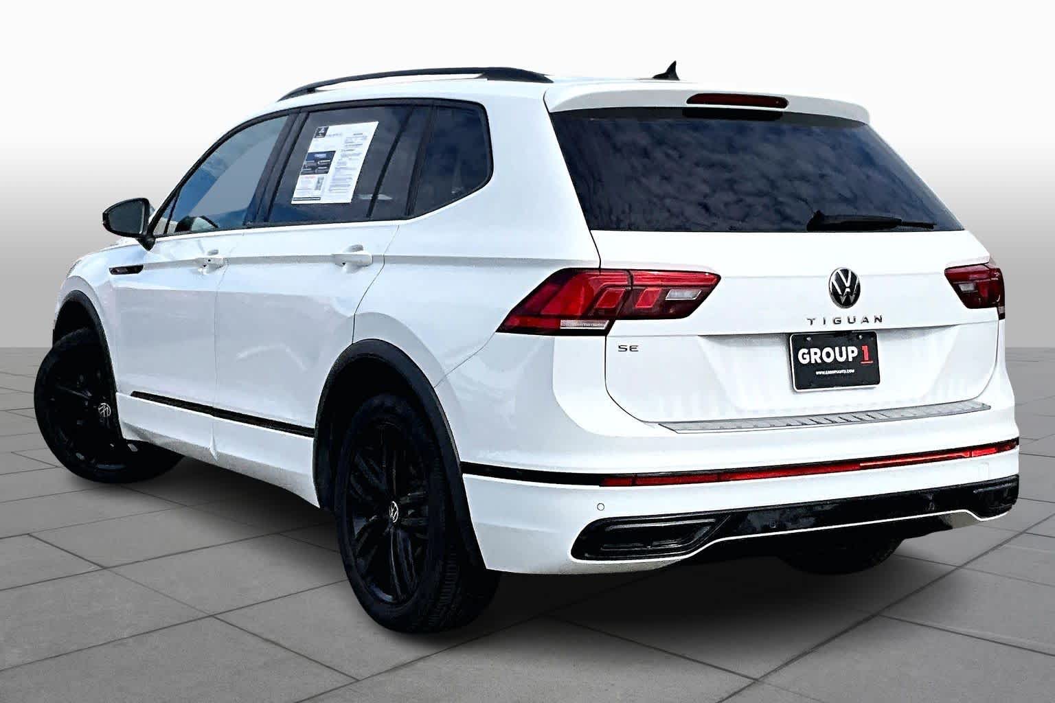 2022 Volkswagen Tiguan SE R-Line Black Pure White at Lone Star Chevrolet