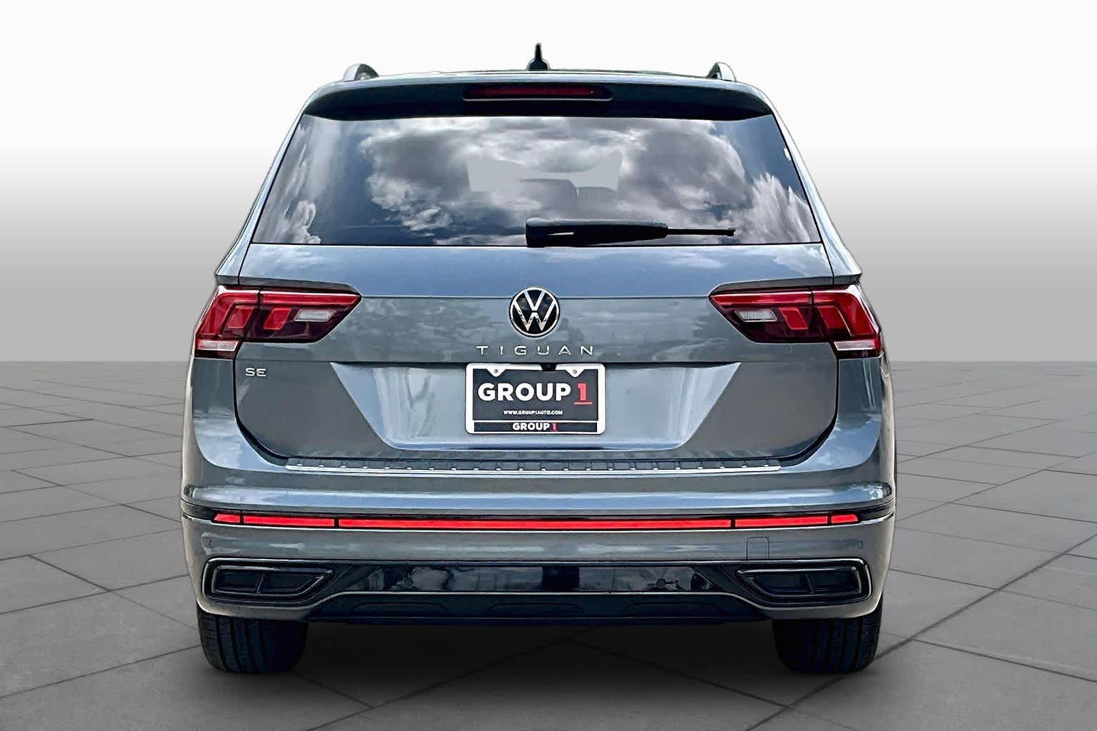 2022 Volkswagen Tiguan SE R-Line Black Platinum Gray Metallic at Lexus Southwest Houston