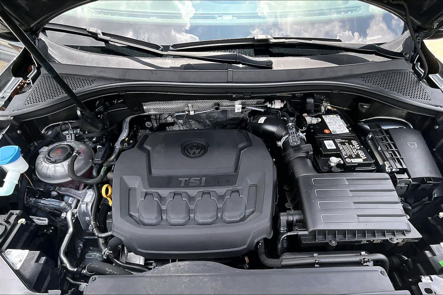 2022 Volkswagen Tiguan SE R-Line Black Platinum Gray Metallic at Lexus Southwest Houston