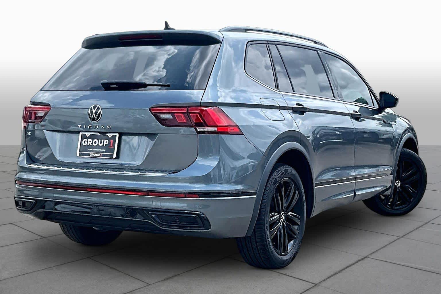 2022 Volkswagen Tiguan SE R-Line Black Platinum Gray Metallic at Lexus Southwest Houston
