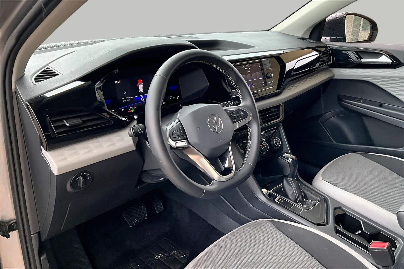 2023 Volkswagen Taos S Pyrite Silver Metallic at Beck & Masten Kia