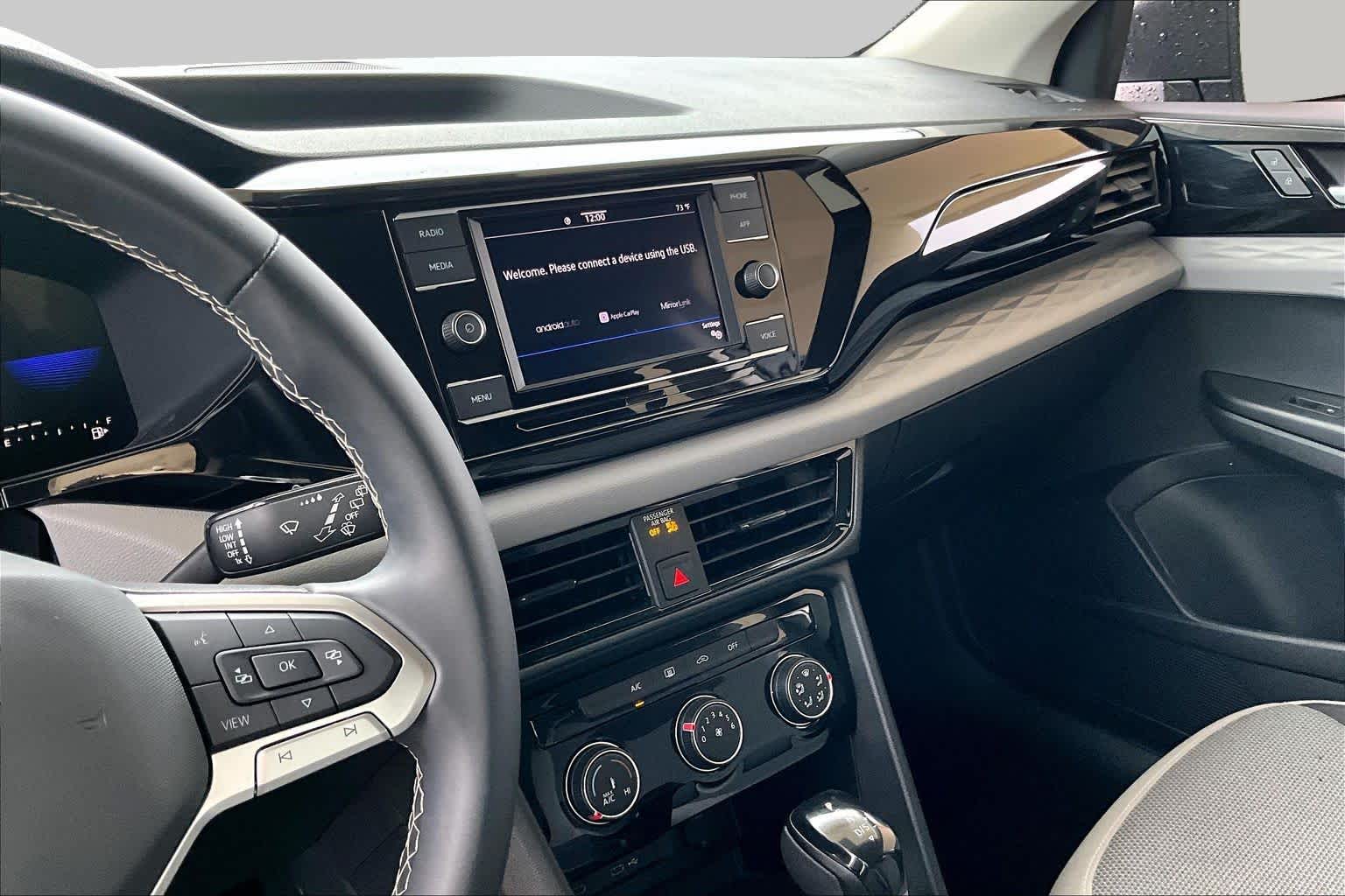 2023 Volkswagen Taos S Pyrite Silver Metallic at Beck & Masten Kia