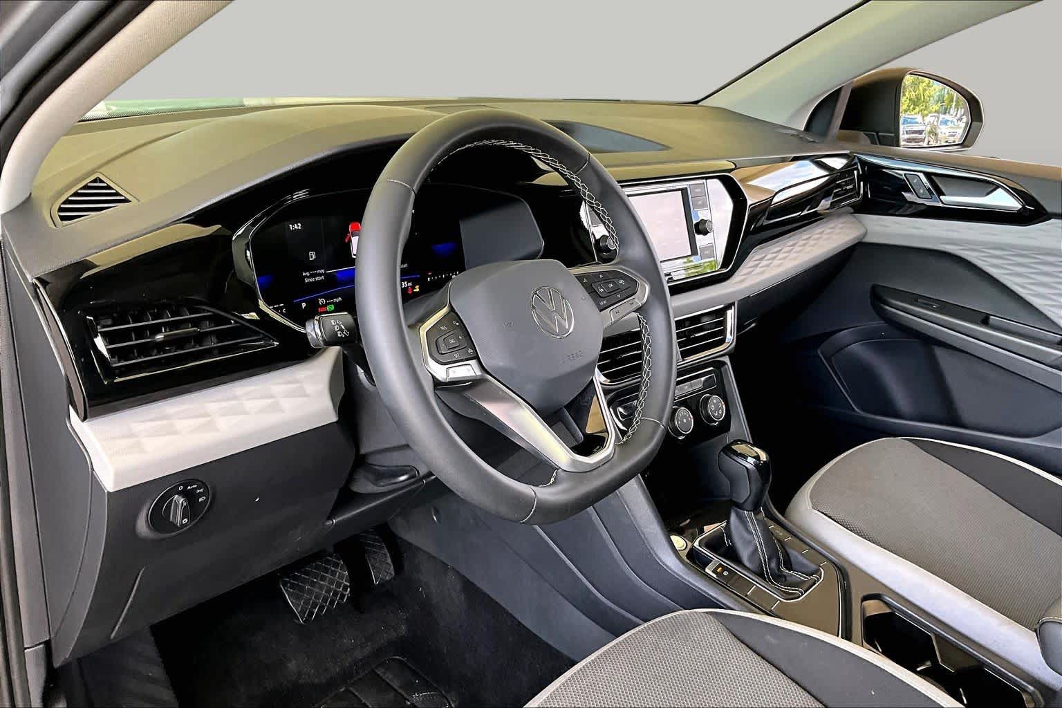 2023 Volkswagen Taos S Pyrite Silver Metallic at Team Mazda