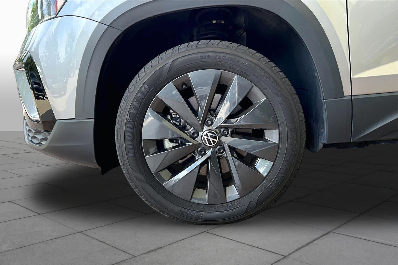 2023 Volkswagen Taos S Pyrite Silver Metallic at Team Mazda