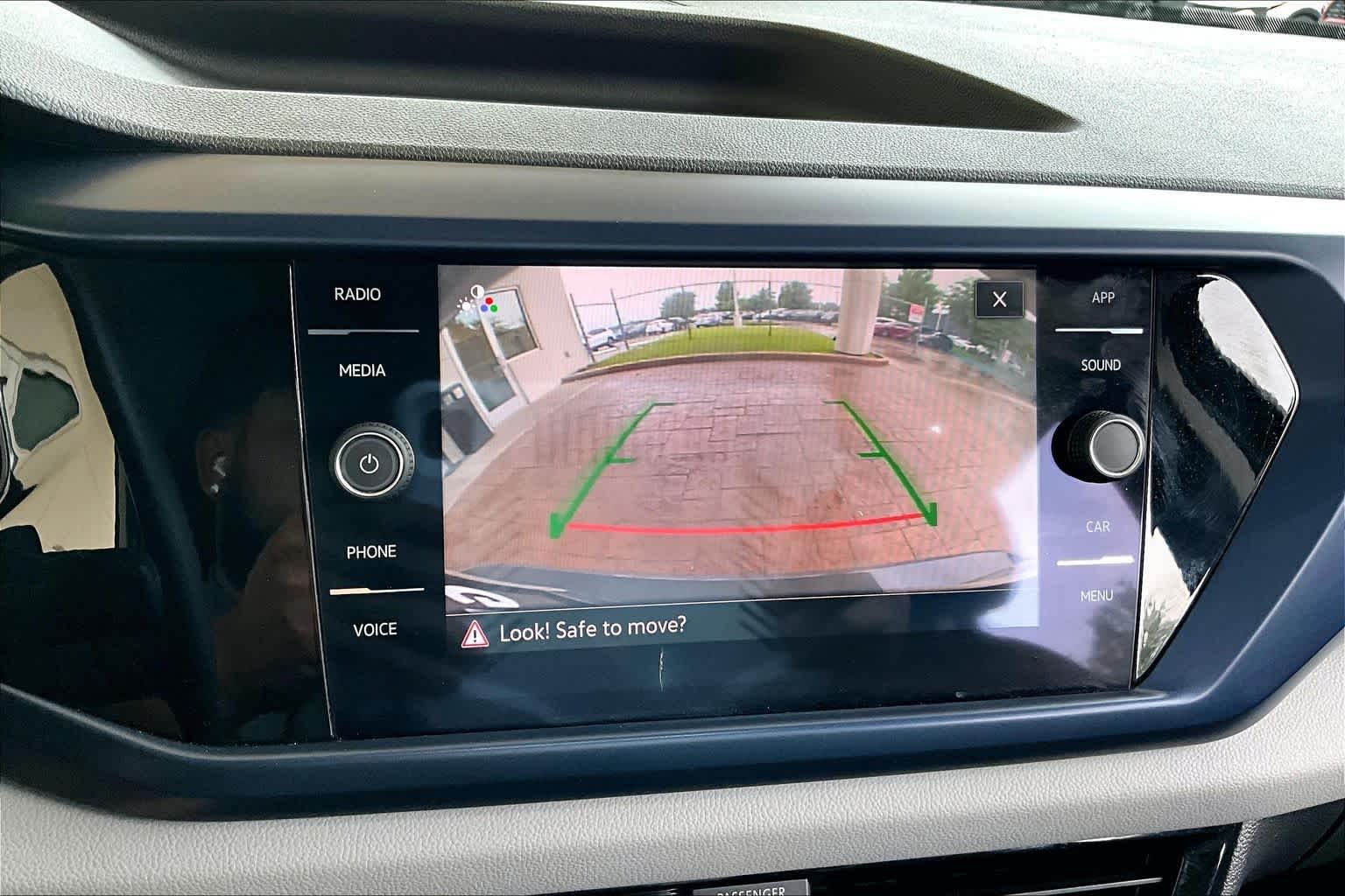 2023 Volkswagen Taos SE Pure Gray w/Black Roof at Westside Kia