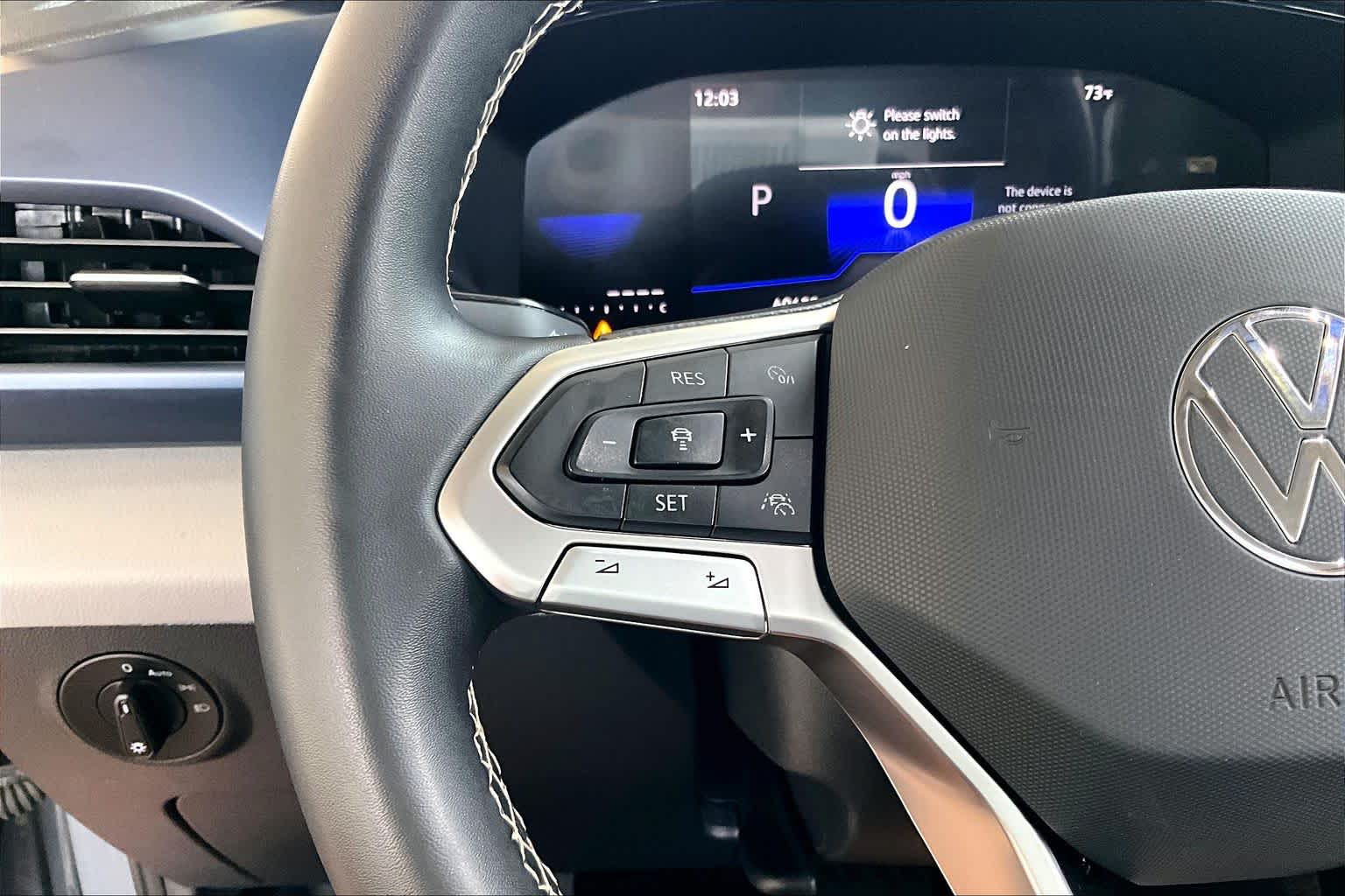 2023 Volkswagen Taos SE Pure Gray w/Black Roof at Westside Kia