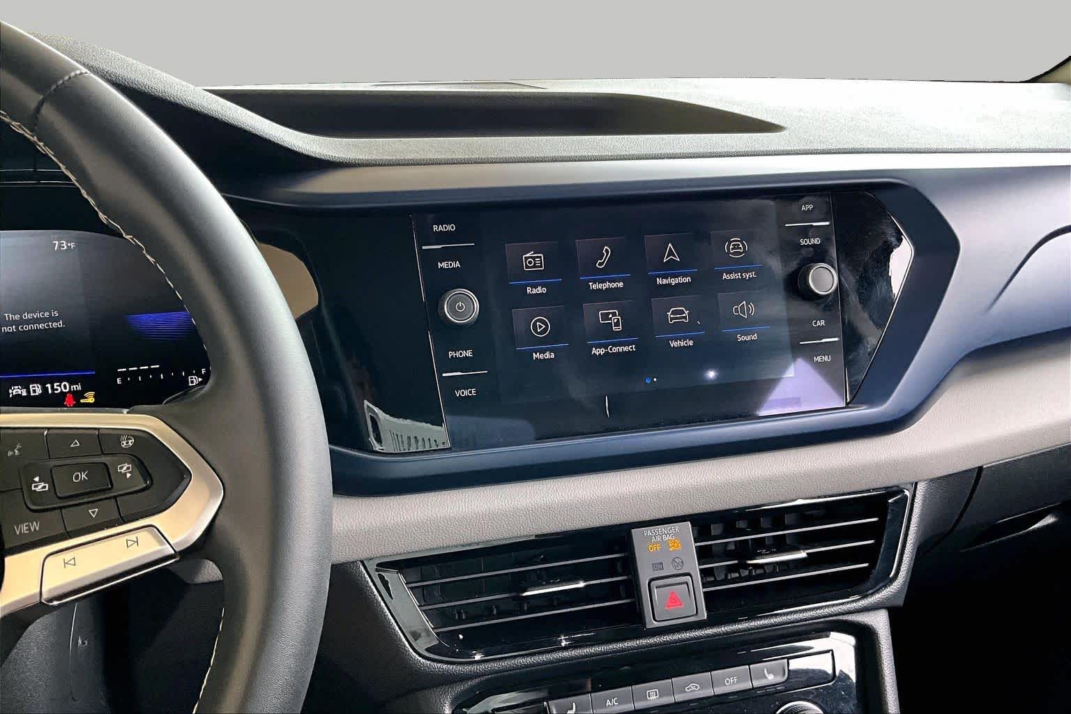 2023 Volkswagen Taos SE Pure Gray w/Black Roof at Westside Kia