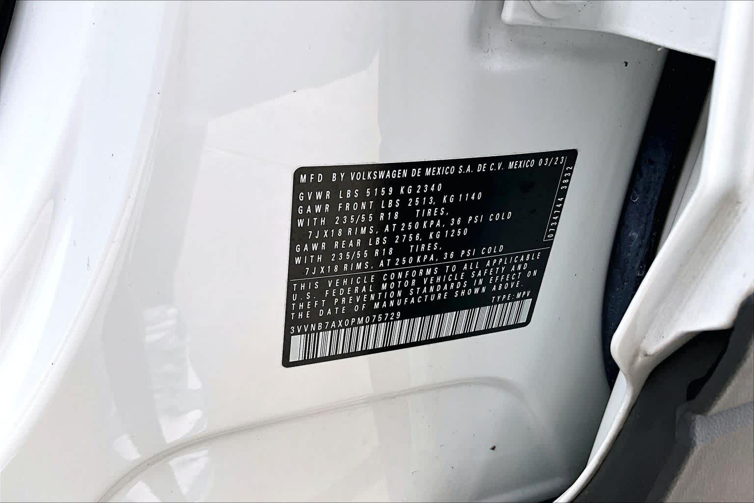 2023 Volkswagen Tiguan SE Opal White Pearl at Auto Boutique Texas