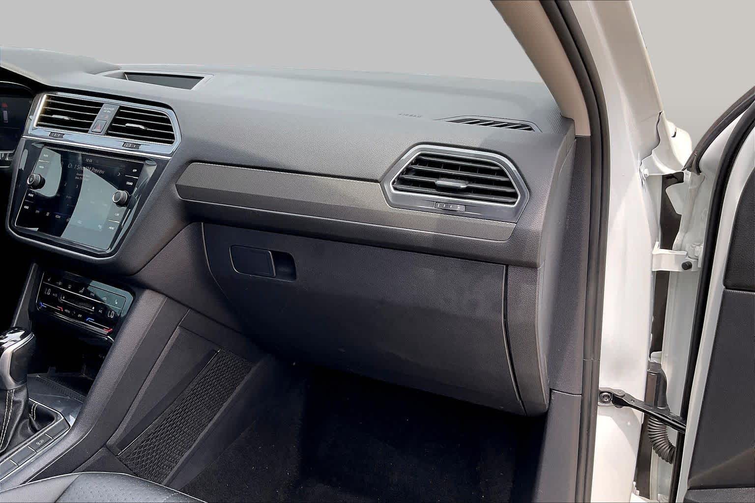 2023 Volkswagen Tiguan SE Opal White Pearl at Sterling McCall Nissan