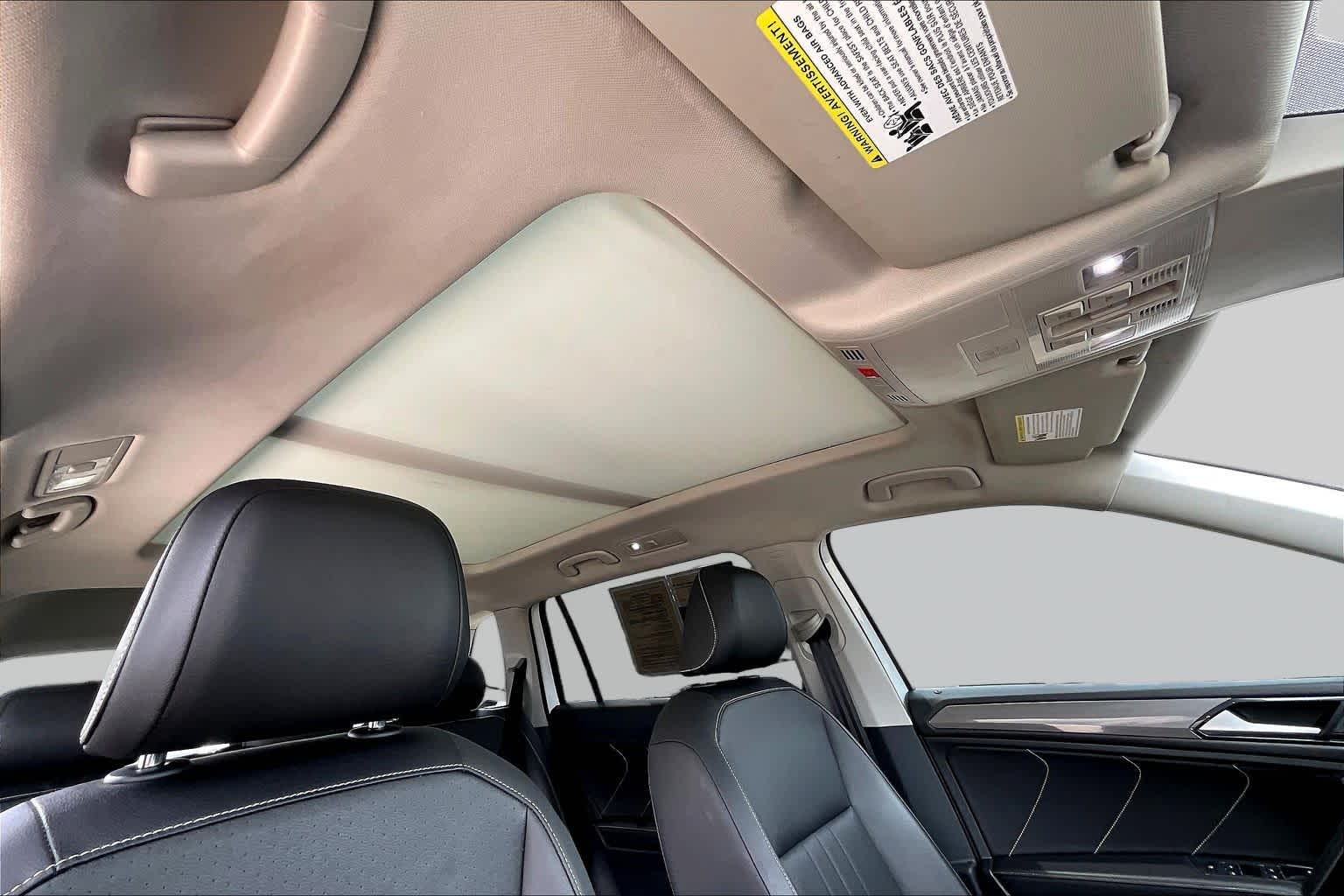2023 Volkswagen Tiguan SE Opal White Pearl at Sterling McCall Nissan