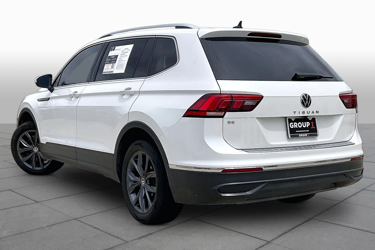 2023 Volkswagen Tiguan SE Opal White Pearl at Sterling McCall Nissan