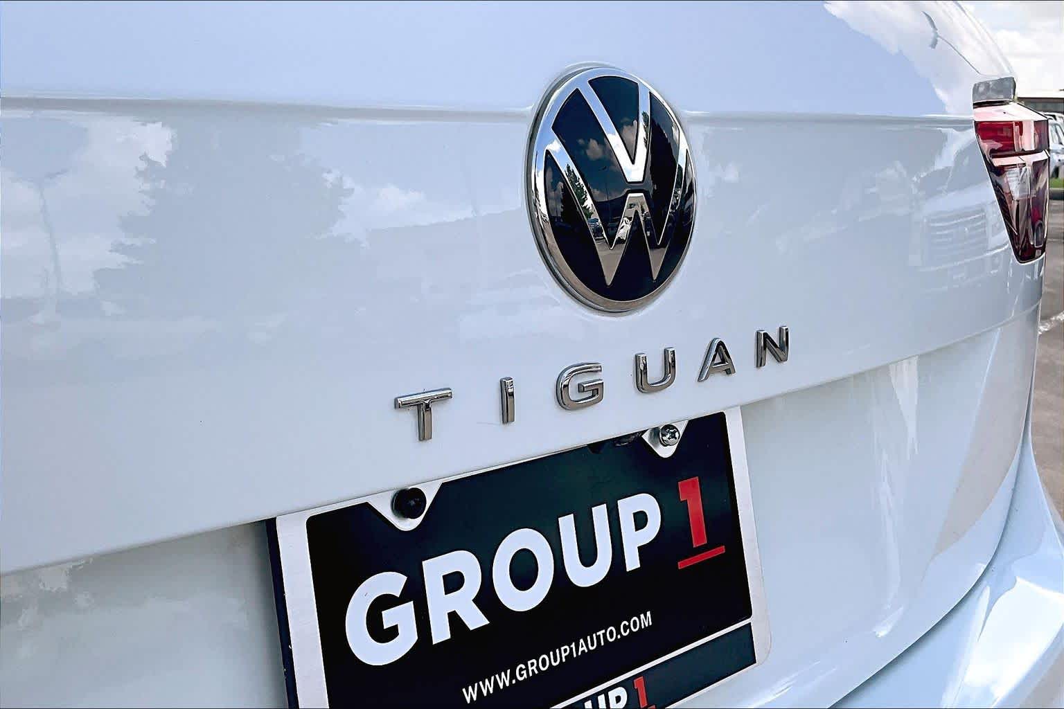 2023 Volkswagen Tiguan S Pure White at Friendly Ford Crosby