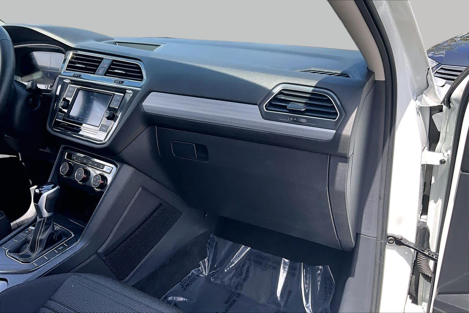 2023 Volkswagen Tiguan S Pure White at Friendly Ford Crosby