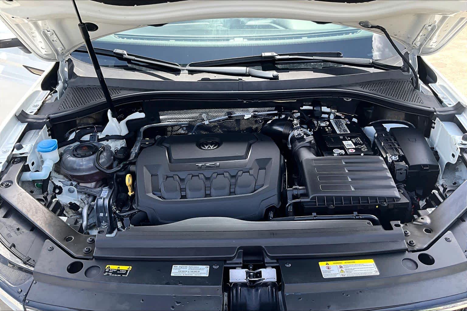 2023 Volkswagen Tiguan S Pure White at Friendly Ford Crosby