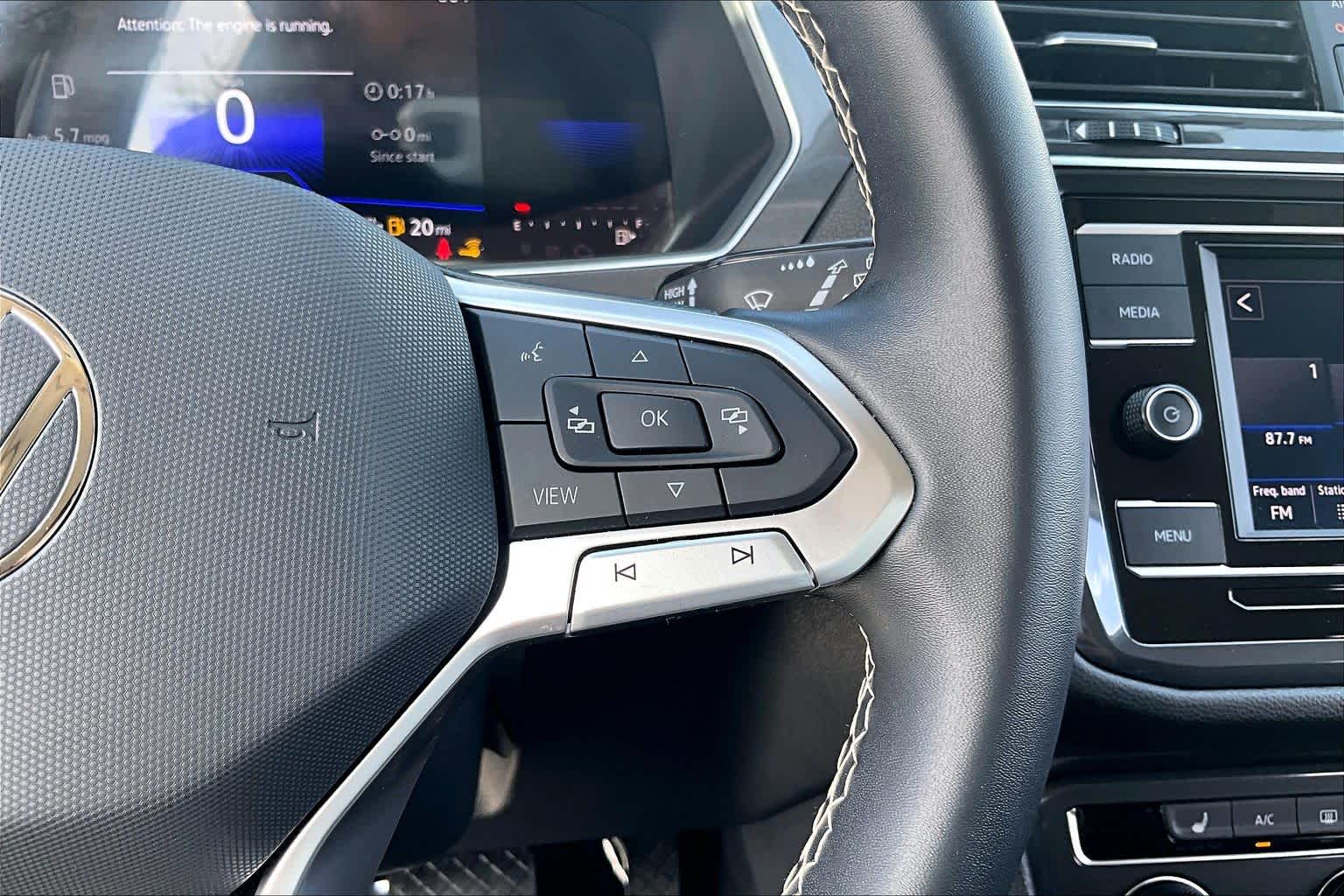 2023 Volkswagen Tiguan S Pure White at Friendly Ford Crosby