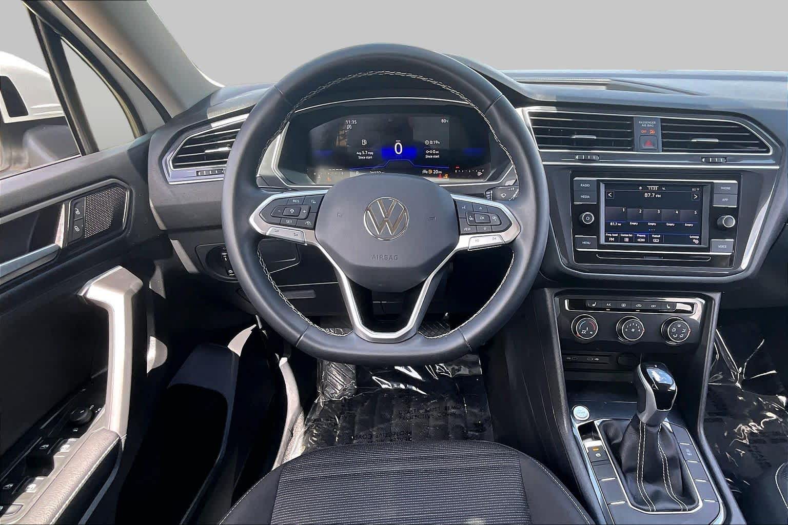 2023 Volkswagen Tiguan S Pure White at Friendly Ford Crosby