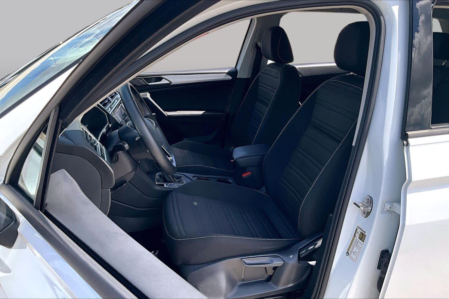 2023 Volkswagen Tiguan S Pure White at Friendly Ford Crosby