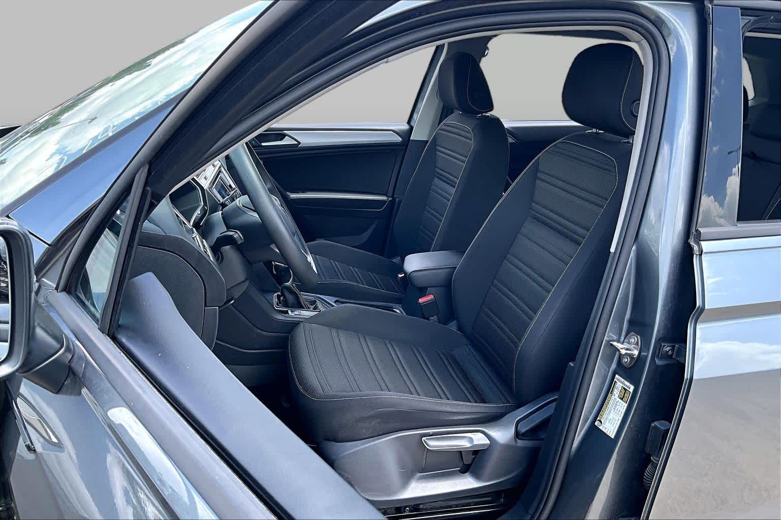 2023 Volkswagen Tiguan S Platinum Gray Metallic at Friendly Ford Crosby