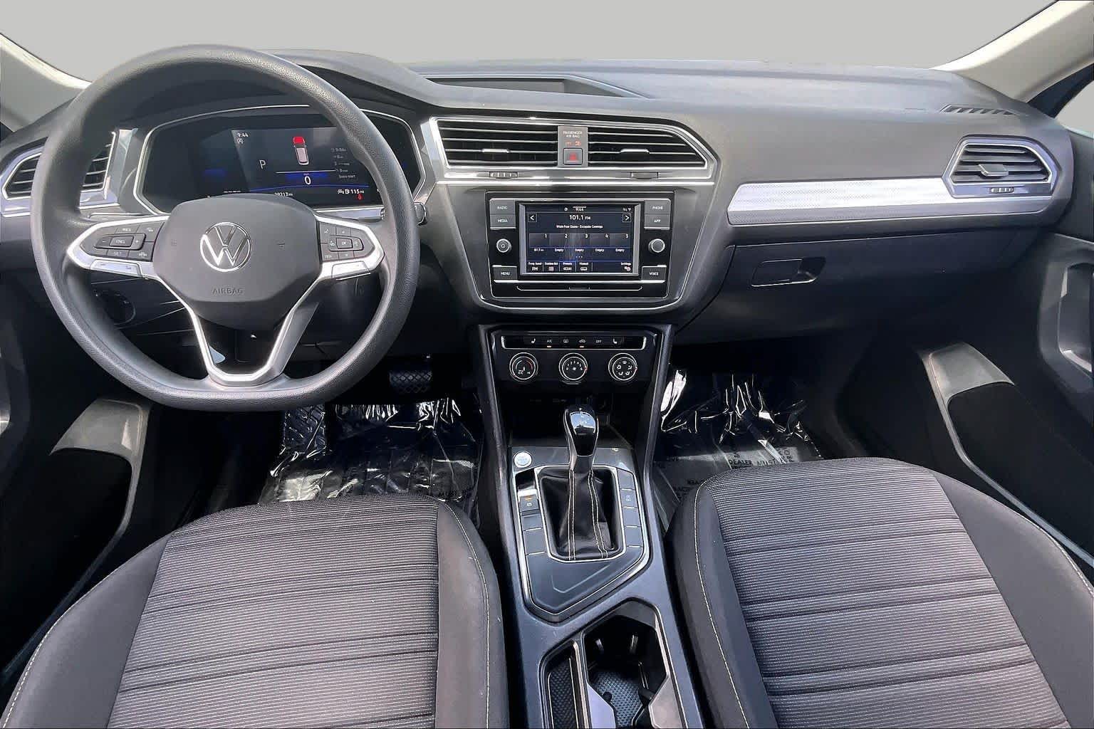 2023 Volkswagen Tiguan S Platinum Gray Metallic at Friendly Ford Crosby